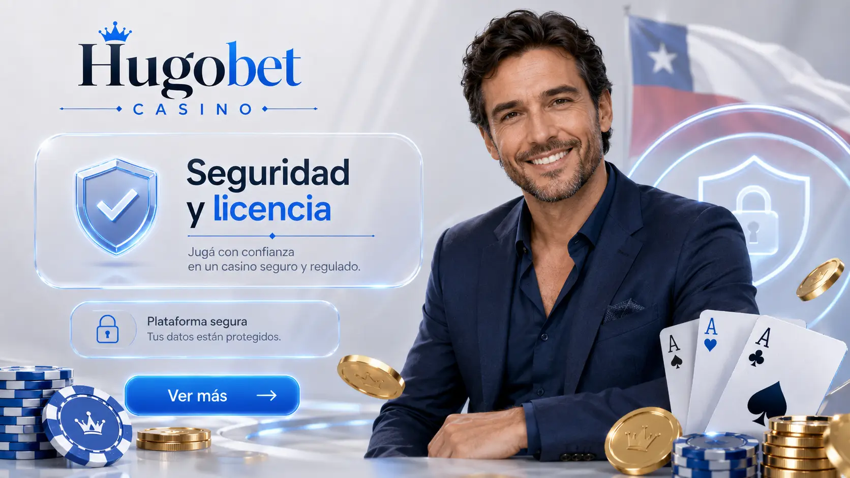 Seguridad y licencia: prioridad absoluta en Hugobet